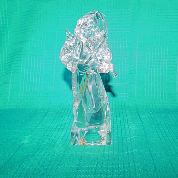 Mikasa crystal figurine Herald Collection Angelic Violin Germany mint condition - Picture 2 of 7